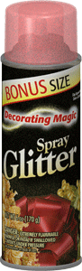 Red Spray Glitter